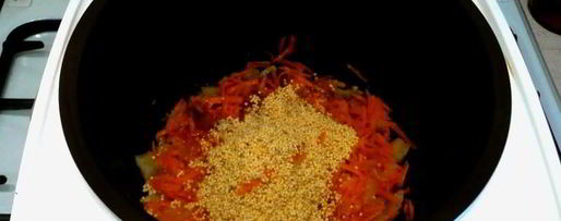 Шаг 5: пшенной каши в мультиварке на воде