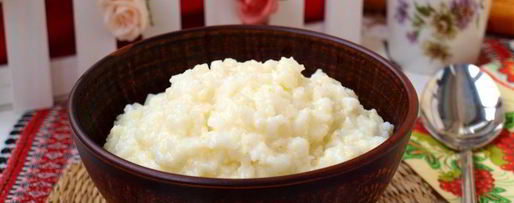 Шаг 4: рисова-пшенной каша на молоке