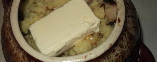 Шаг 6: томленой пшенной каши со свининой