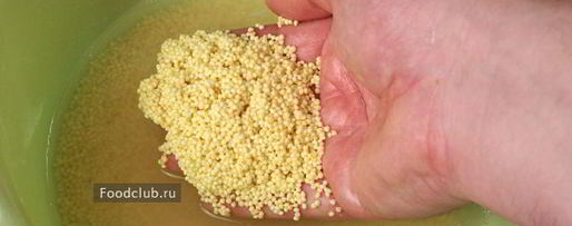 Шаг 1: запеченной пшенной каши с тыквой