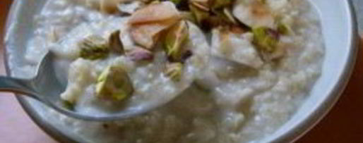 Шаг 4: жидкой пшенной каши