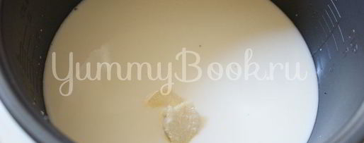 Шаг 1: рисовой молочной каши в мультиварке