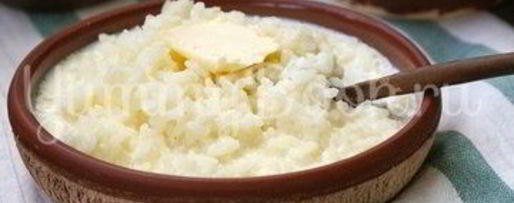 Шаг 3: рисовой молочной каши в мультиварке