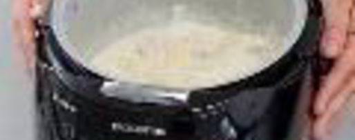 Шаг 4: молочной рисовой каши с курагой и апельсиновым соком в мультиварке