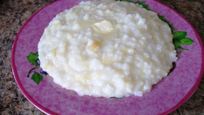Рецепт Молочной рисовой каши с тыквой на молоке