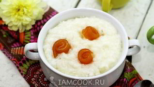Рецепт Рисовой каши на молоке в мультиварке