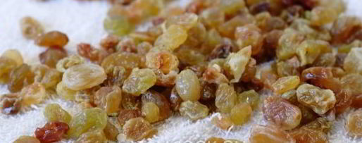 Шаг 7: рисовой каши на воде с изюмом