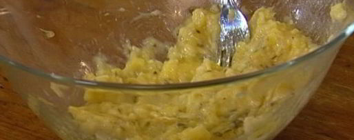 Шаг 2: рисовой каши с бананами и мускатным орехом