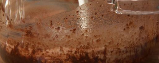 Шаг 1: рисовой каши с банановой карамелью и какао