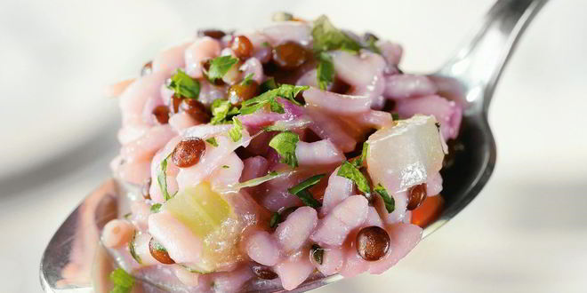 Рецепт рисовой каши с черной чечевицей