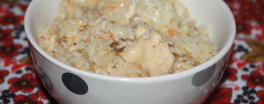 Шаг 11: рисовой каши с домашней курицей в мультиварке