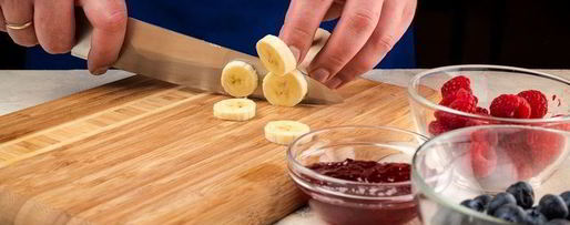 Шаг 3: рисовой каши с джемом и фруктами