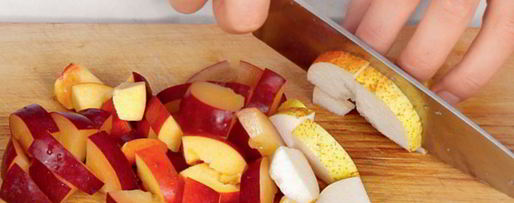 Шаг 1: рисовой каши с фруктами