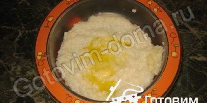 Рецепт рисовой каши с грушей