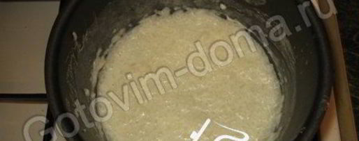 Шаг 4: рисовой каши с грушей