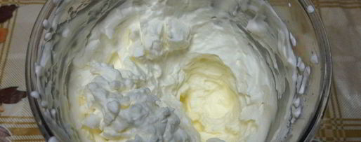 Шаг 3: рисовой каши с какао и взбитыми сливками