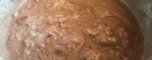 Шаг 3: рисовой каши с клубникой и шоколадом