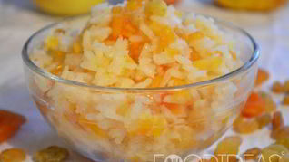 Рецепт Рисовой каши с курагой