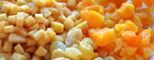 Шаг 2: рисовой каши с курагой