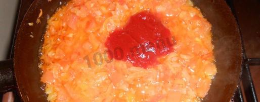 Шаг 3: рисовой каши с овощами на гарнир