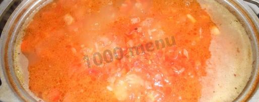 Шаг 4: рисовой каши с овощами на гарнир