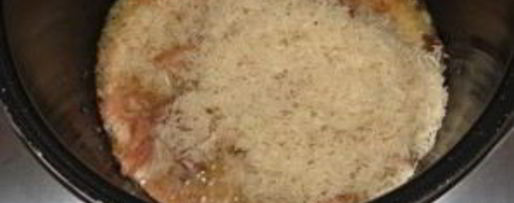 Шаг 1: рисовой каши с тушенкой