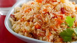 Рецепт Рисовой каши с тыквой и беконом в мультиварке