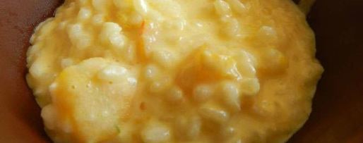 Шаг 5: рисовой каши с тыквой на молоке