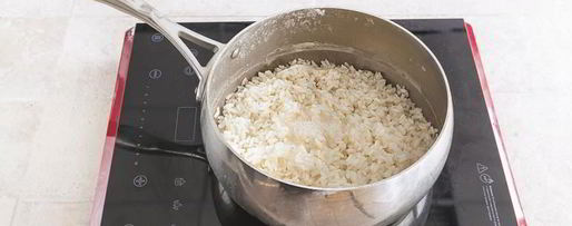 Шаг 2: рисовой каши с ванилью и яблоками