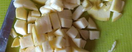 Шаг 3: рисовой каши с яблоками и корицей