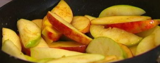 Шаг 3: рисовой каши с яблоками, медом и корицей