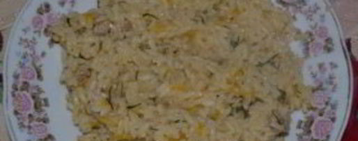 Шаг 5: рисовой каши со свининой