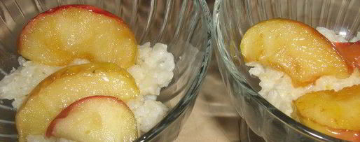 Шаг 3: сливочной рисовой каши с яблоками