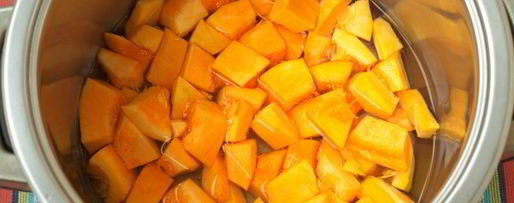 Шаг 1: тыквенно-рисовой каша на молоке