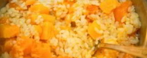 Шаг 7: тыквенной каши с рисом