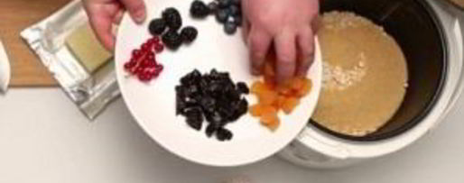 Шаг 1: вкусной каши с сухофруктами