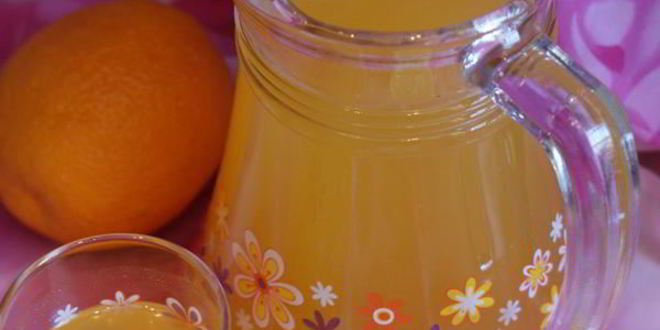 Рецепт апельсинова-грейпфрутового напиток