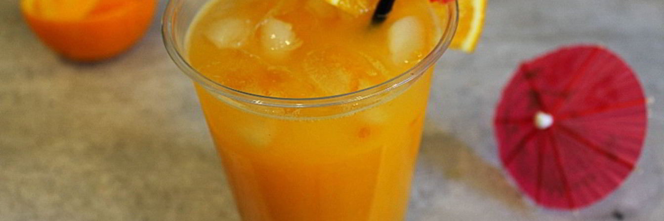 Рецепт Безалкогольного коктейля Санрайз