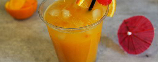 Шаг 4: безалкогольного коктейля санрайз