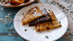 Рецепт Блинчиков с цитрусовым сиропом