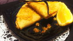 Рецепт Блинчиков в ванильно-цитрусовом сиропе