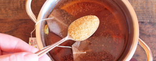 Шаг 2: чая латте