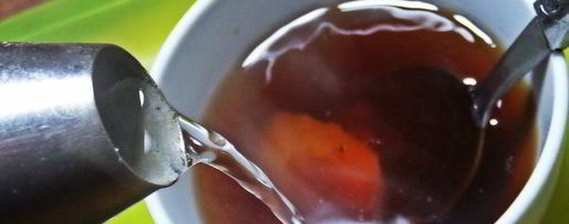 Шаг 7: чая пуэр с цитрусами и бальзамом