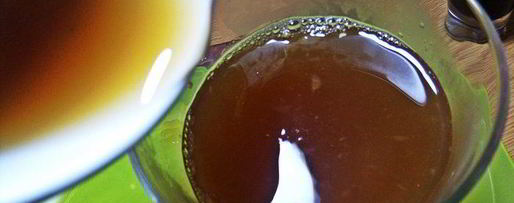 Шаг 8: чая пуэр с цитрусами и бальзамом