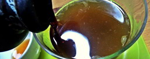 Шаг 9: чая пуэр с цитрусами и бальзамом