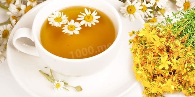 Рецепт чая ромашка зверобой