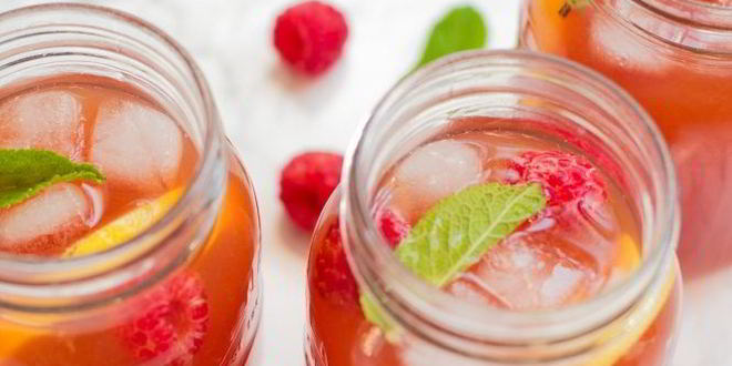 Рецепт чая с малиной и мелиссой