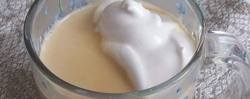 Шаг 5: чая с молоком нежное облако