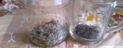 Шаг 1: чая с травами