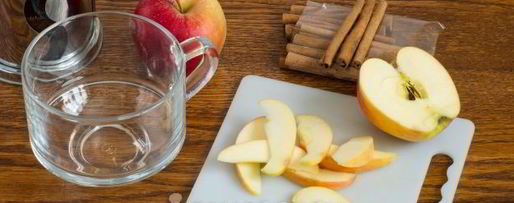 Шаг 2: чая с яблоками
